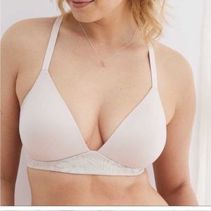 NWT Aerie Real Sunnis Wireless Lightly Lined Bralette 38DD